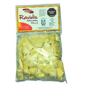 RAVOLIS RELLENOS DE POLLO (500 g)