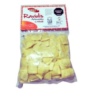 RAVIOLIS RELLENOS DE CARNE (500 g)